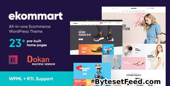 ekommart v4.0.0 - All-in-one eCommerce WordPress Theme