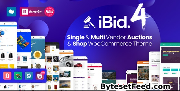 iBid v4.1 - Multi Vendor Auctions WooCommerce Theme