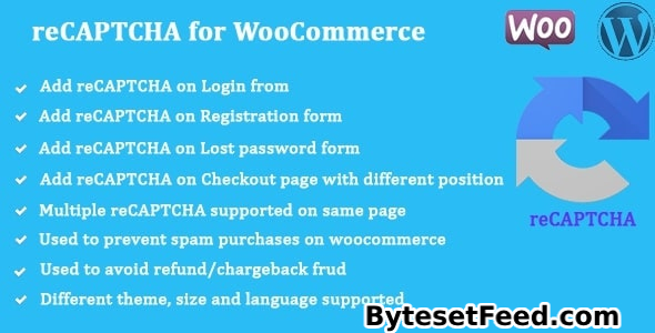 reCAPTCHA for WooCommerce v1.2.2