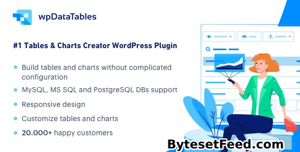 wpDataTables v6.3.2 - Tables and Charts Manager for WordPress