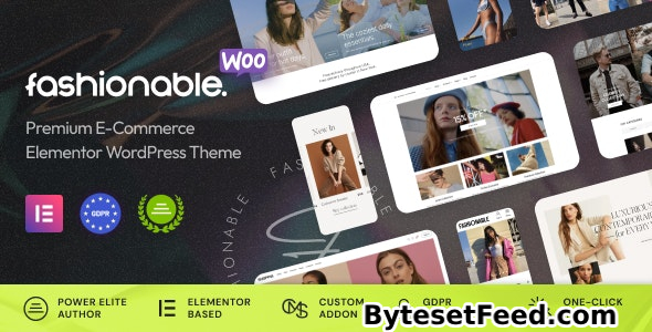 Fashionable v1.0.6 - Clothing & Apparel WooCommerce WordPress Theme